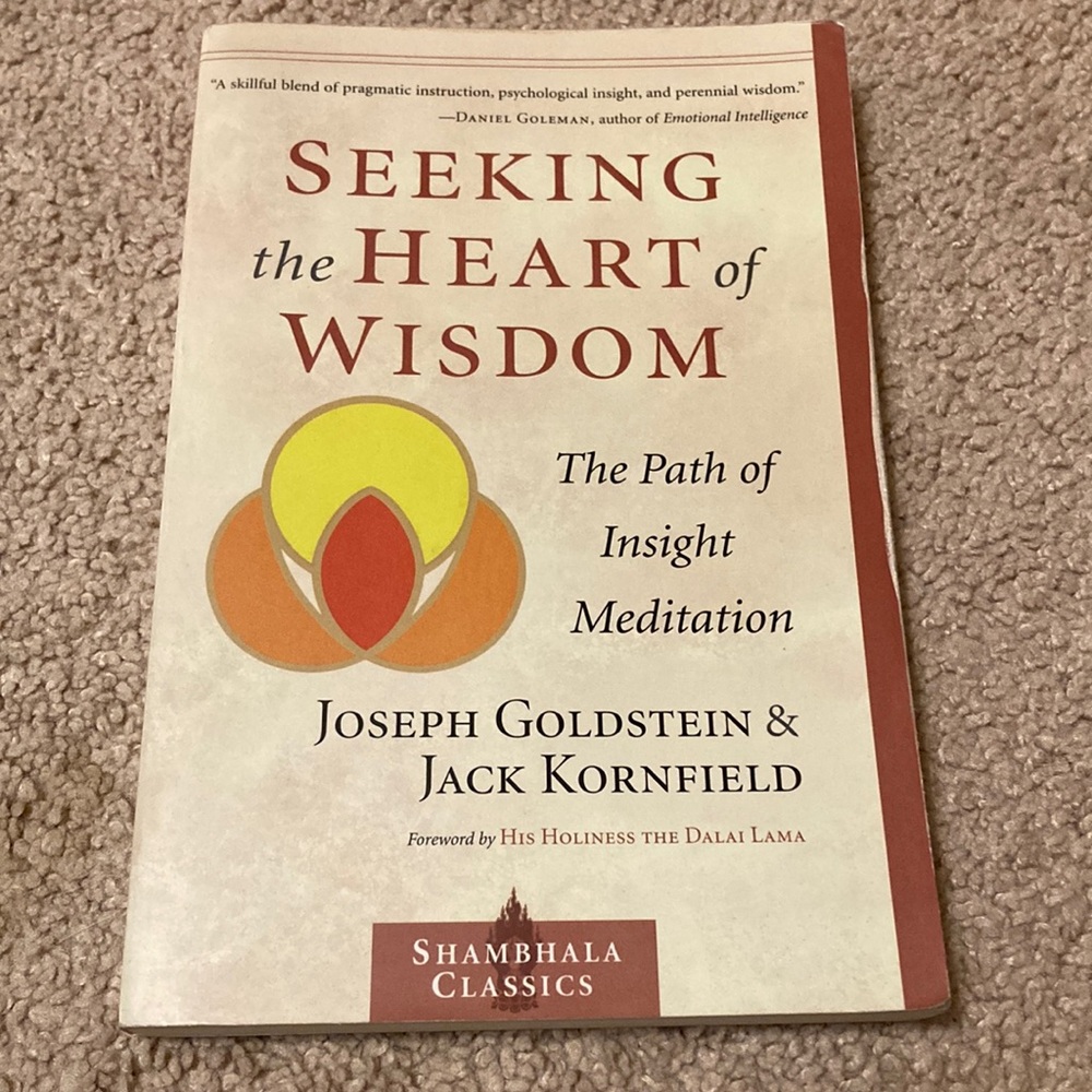Book - Seeking the heart of wisdom